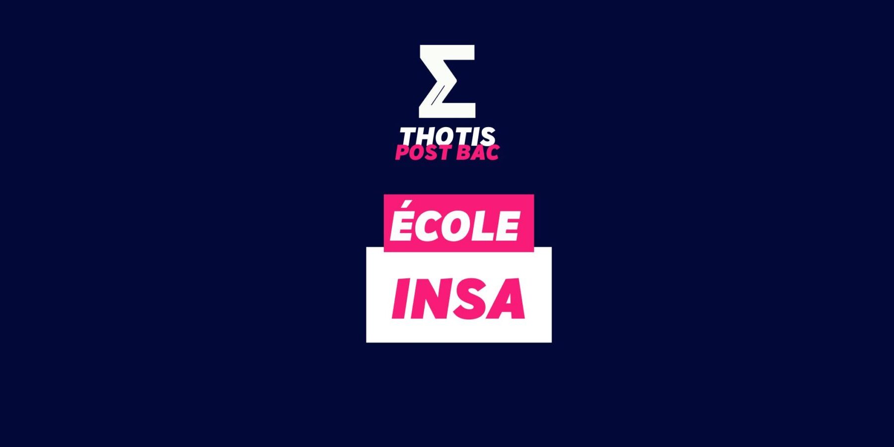 École INSA École INSA