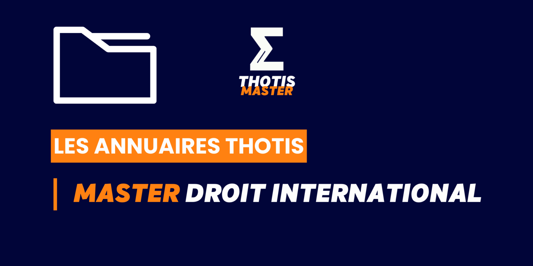 MASTER_Droit international _Annuaire_Thotis MASTER_Droit international _Annuaire_Thotis