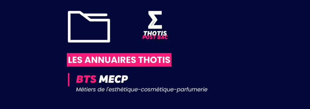Annuaire Thotis - BTS MECP
