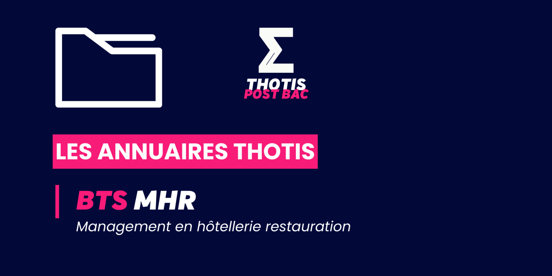 BTS_MHR_Annuaire_Thotis BTS_MHR_Annuaire_Thotis