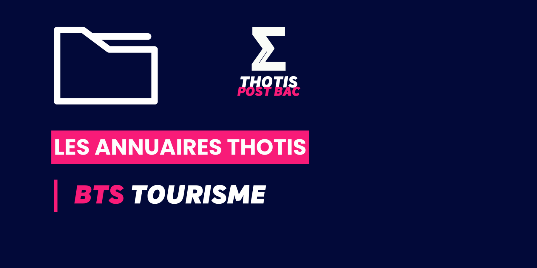BTS_TOURISME_Annuaire_Thotis BTS_TOURISME_Annuaire_Thotis