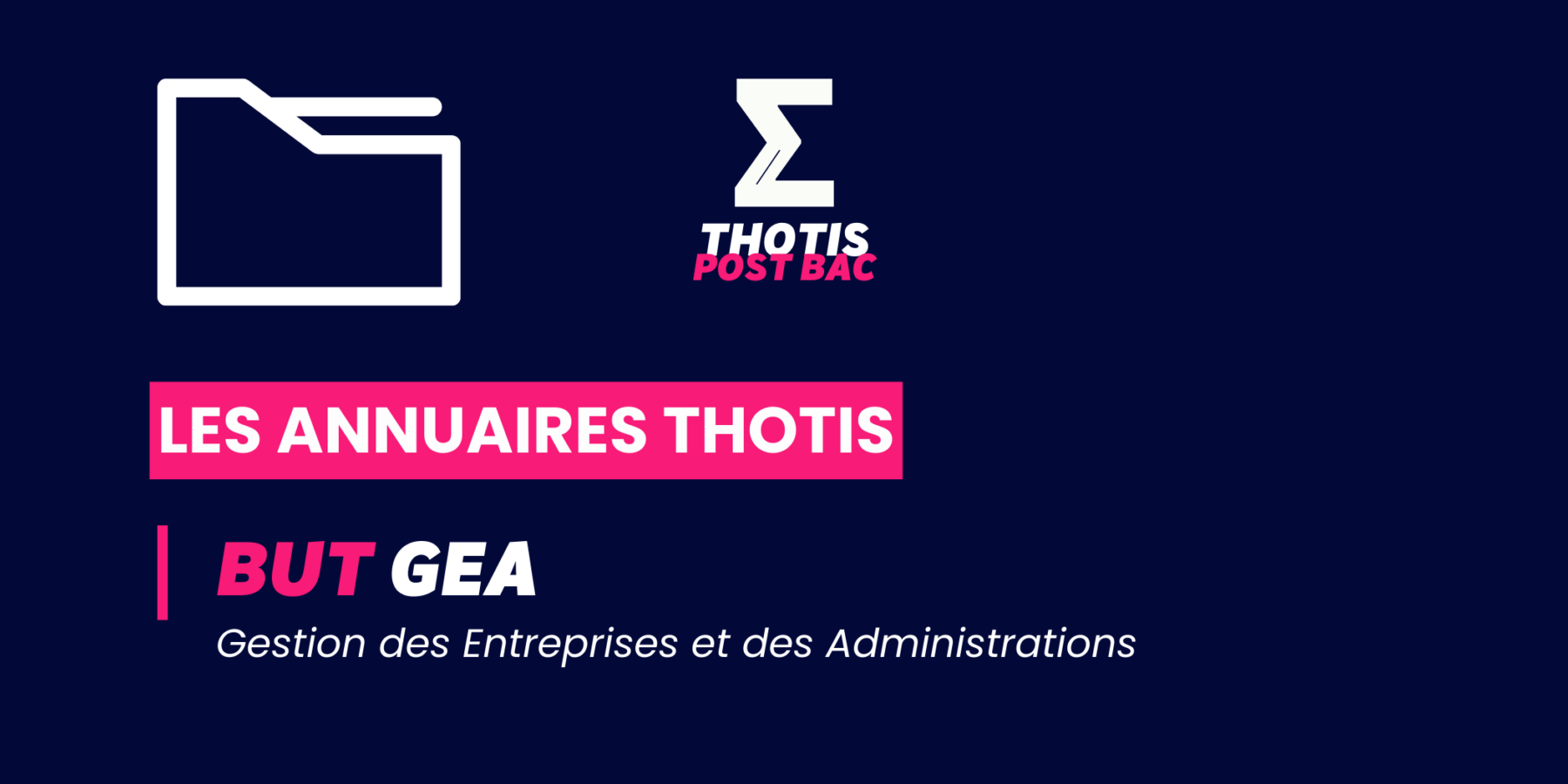 Annuaire BUT GEA