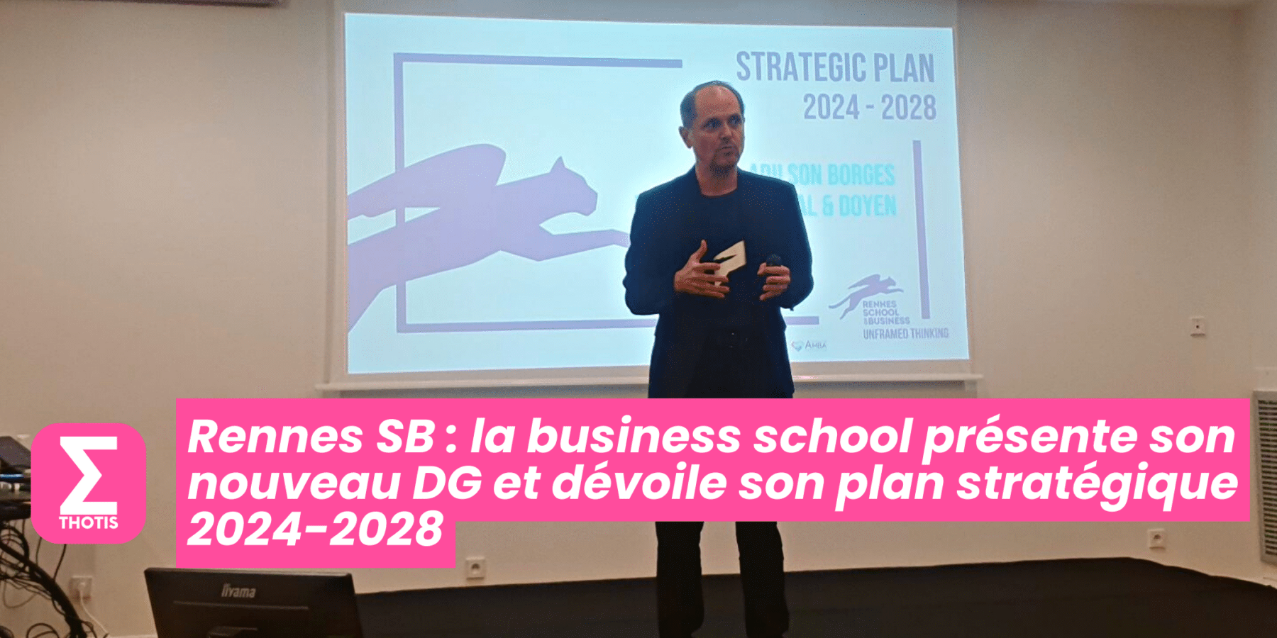 Rennes SB la business school présente son nouveau DG et dévoile son plan stratégique 2024 2028