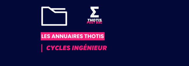 Annuaire Thotis - Cycles Ingénieur