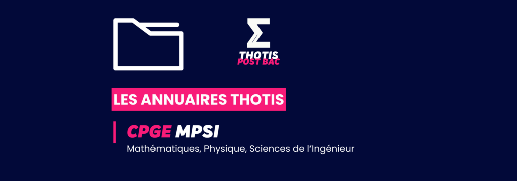 Annuaire CPGE MPSI