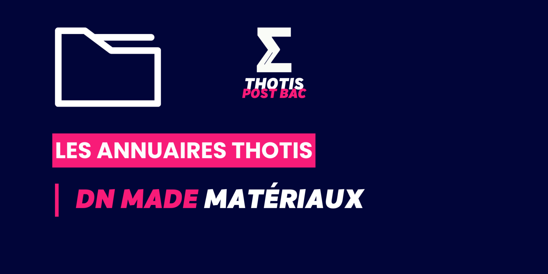 DNMADE Matériaux Annuaire DNMADE Matériaux Annuaire
