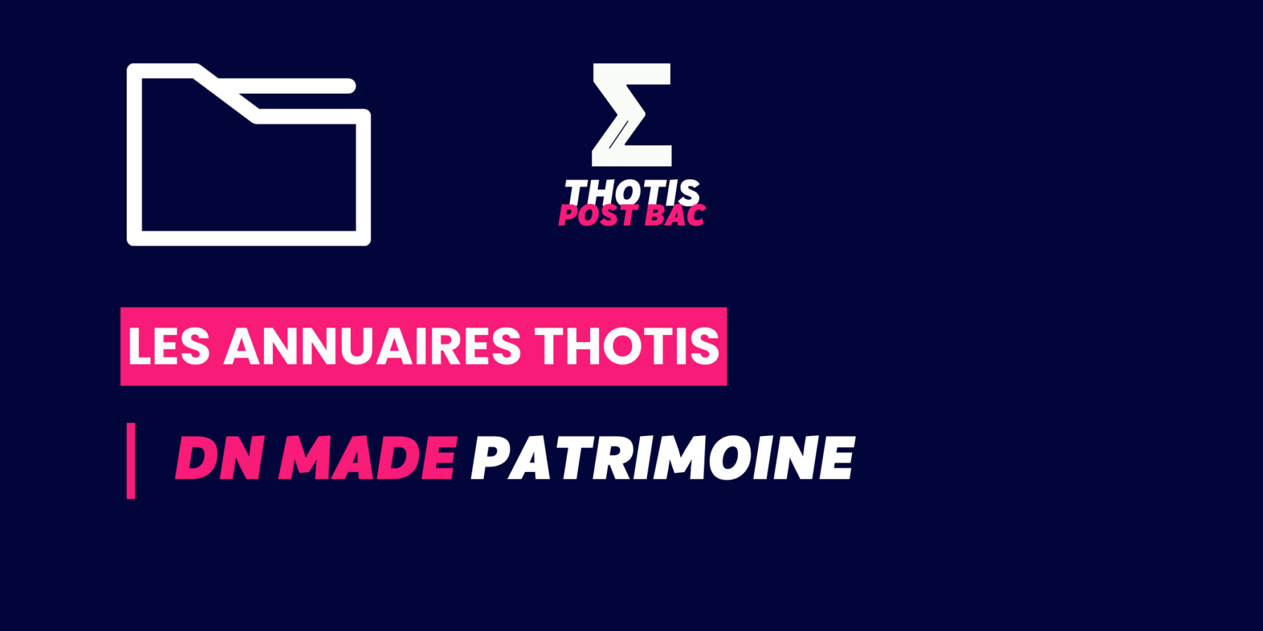 DNMADE Patrimoine Annuaire DNMADE Patrimoine Annuaire