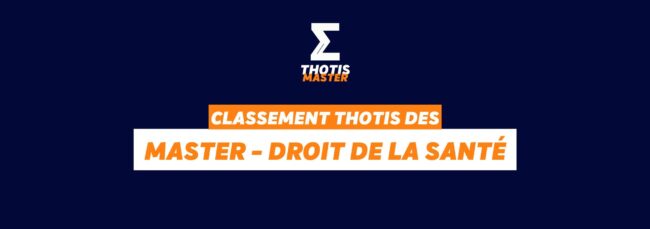 Classement Master – Droit de la santé Classement Master Droit de la santé
