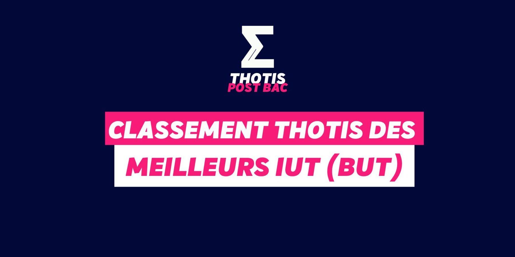 Classement des meilleurs IUT Classement des meilleurs IUT