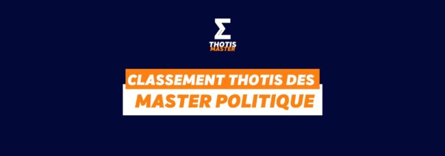 Master politique Classement Master politique Classement