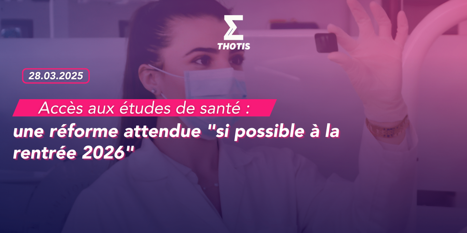 Accès aux études de santé : une réforme attendue, « si possible à la rentrée 2026 » Accès aux études de santé : une réforme attendue, "si possible à la rentrée 2026"