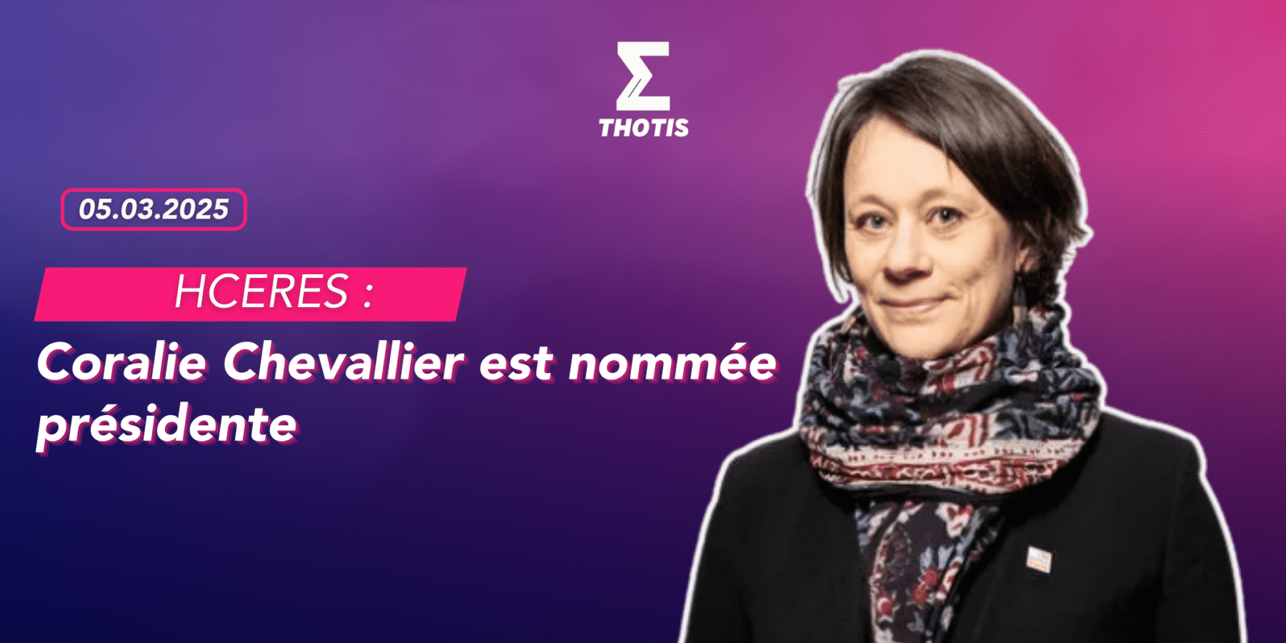 HCERES Coralie Chevallier est nommée présidente Crédit Institut Curie