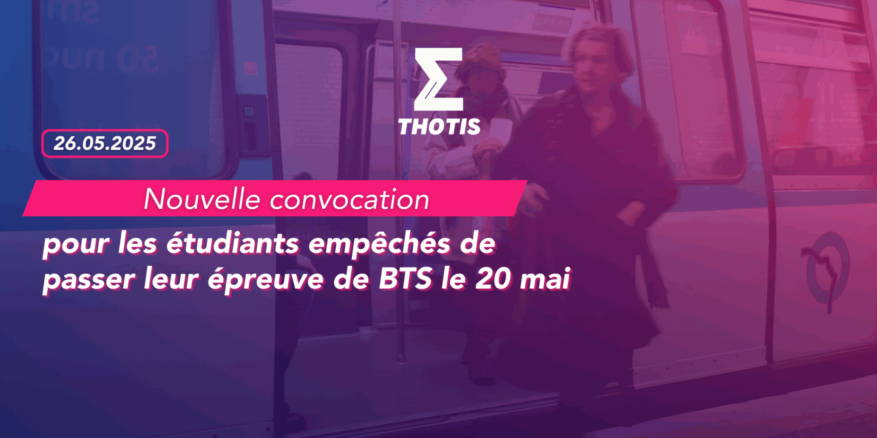 Nouvelle convocation pour les étudiants 20 mai BTS Nouvelle convocation pour les étudiants 20 mai BTS