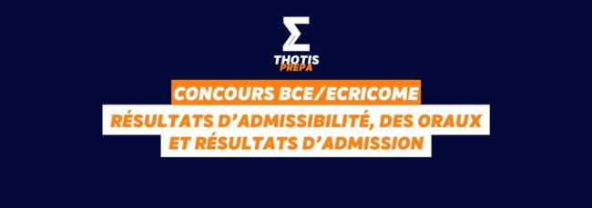 Oraux BCE ECRICOME