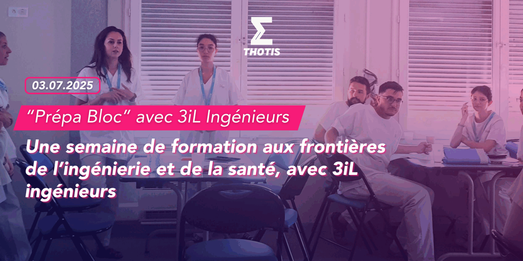 “Prépa Bloc” 3iL INGÉNIEURS