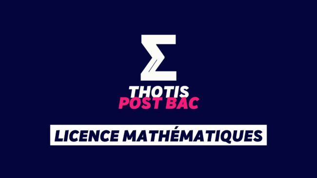Licence Mathématiques
