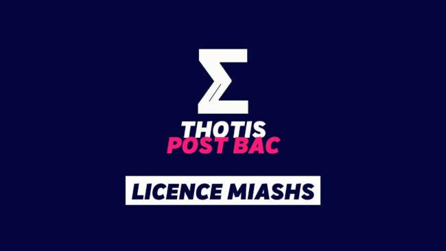Licence MIASHS Licence MIASHS