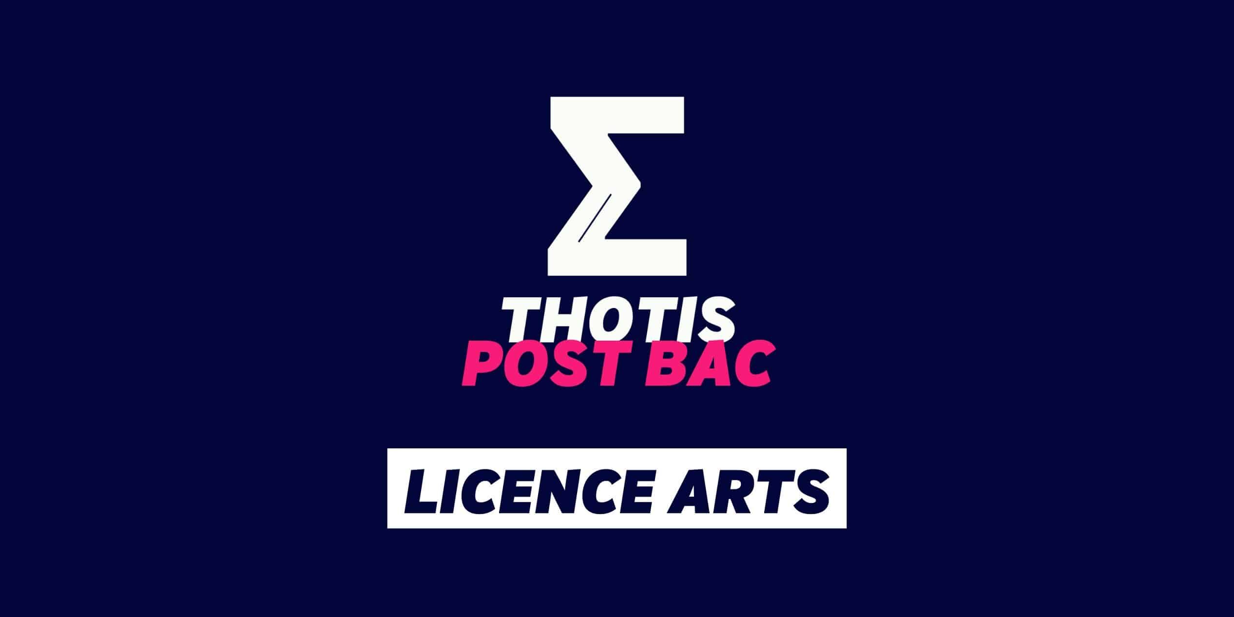 Licence ARTS Licence ARTS