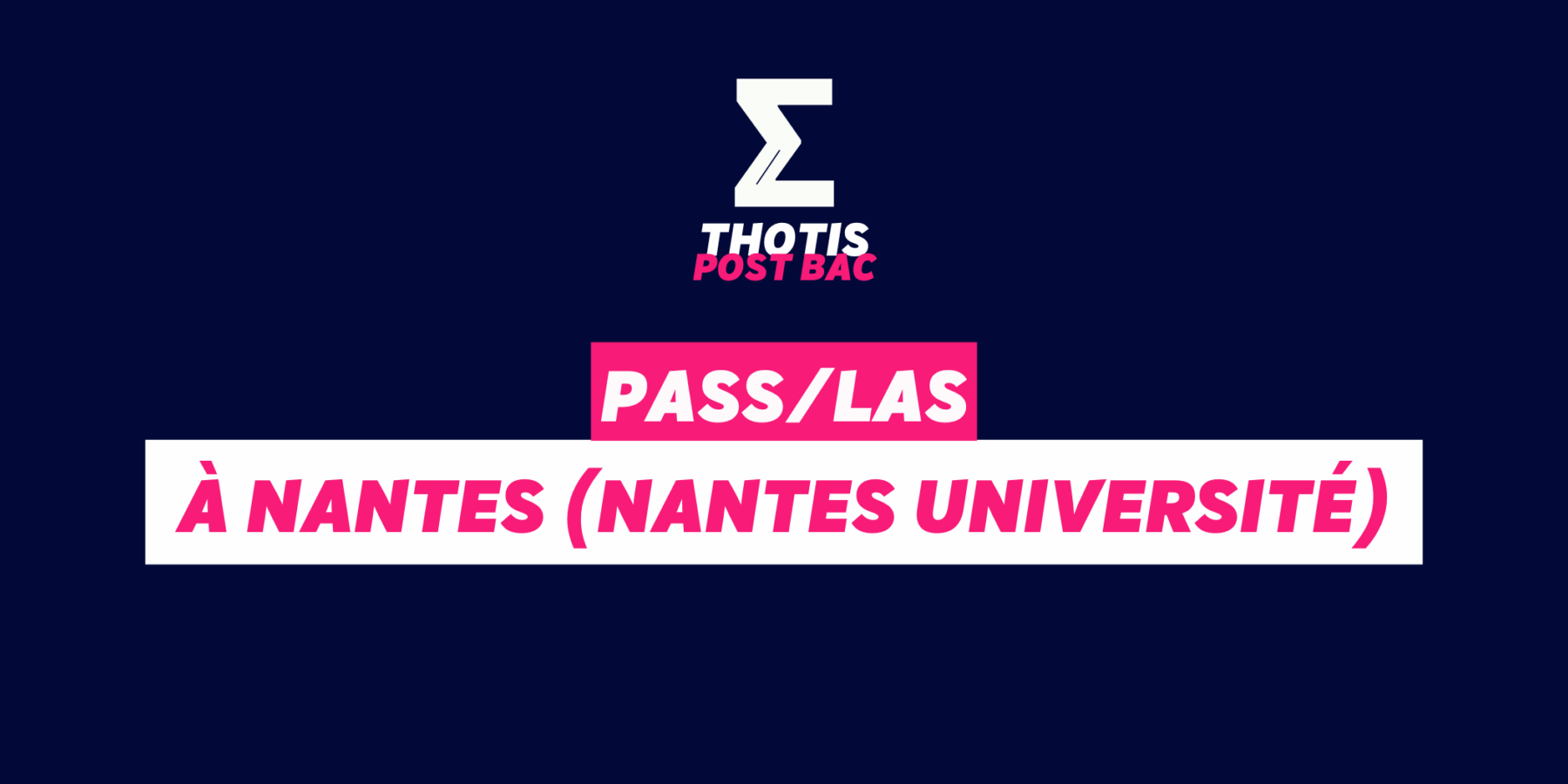 PASSLAS à Nantes (Nantes Université) PASSLAS à Nantes (Nantes Université)