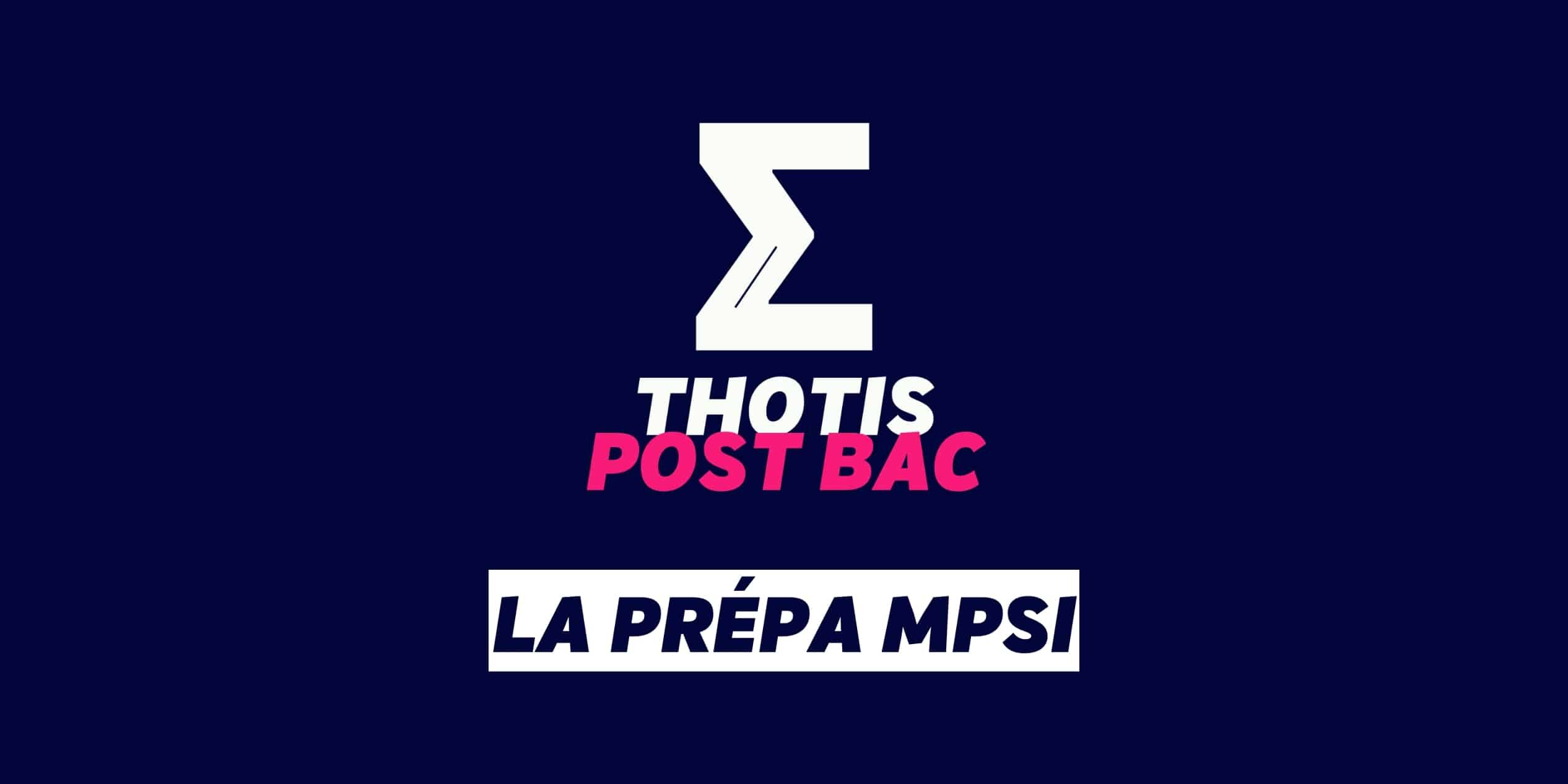 La Prépa MPSI