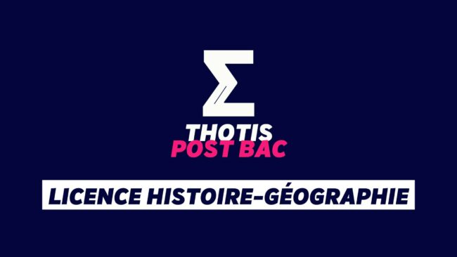 Licence Histoire-Géographie