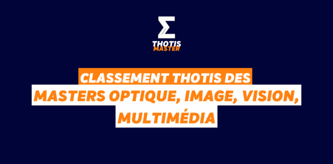 Classement Master Optique, Image, Vision, Multimédia
