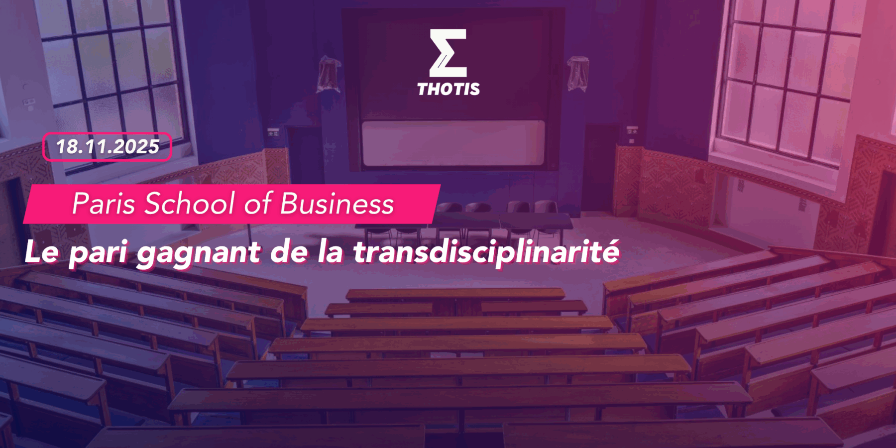 PSB Le pari gagnant de la transdisciplinarité