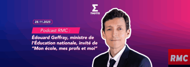 Podcast RMC Édouard Geffray, ministre de l’Éducation nationale, invité de “Mon école, mes profs et moi” Podcast RMC Édouard Geffray, ministre de l’Éducation nationale, invité de “Mon école, mes profs et moi”