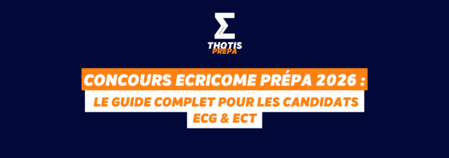concours ECRICOME PRÉPAS 2026 Concours ECRICOME PRÉPAS 2026