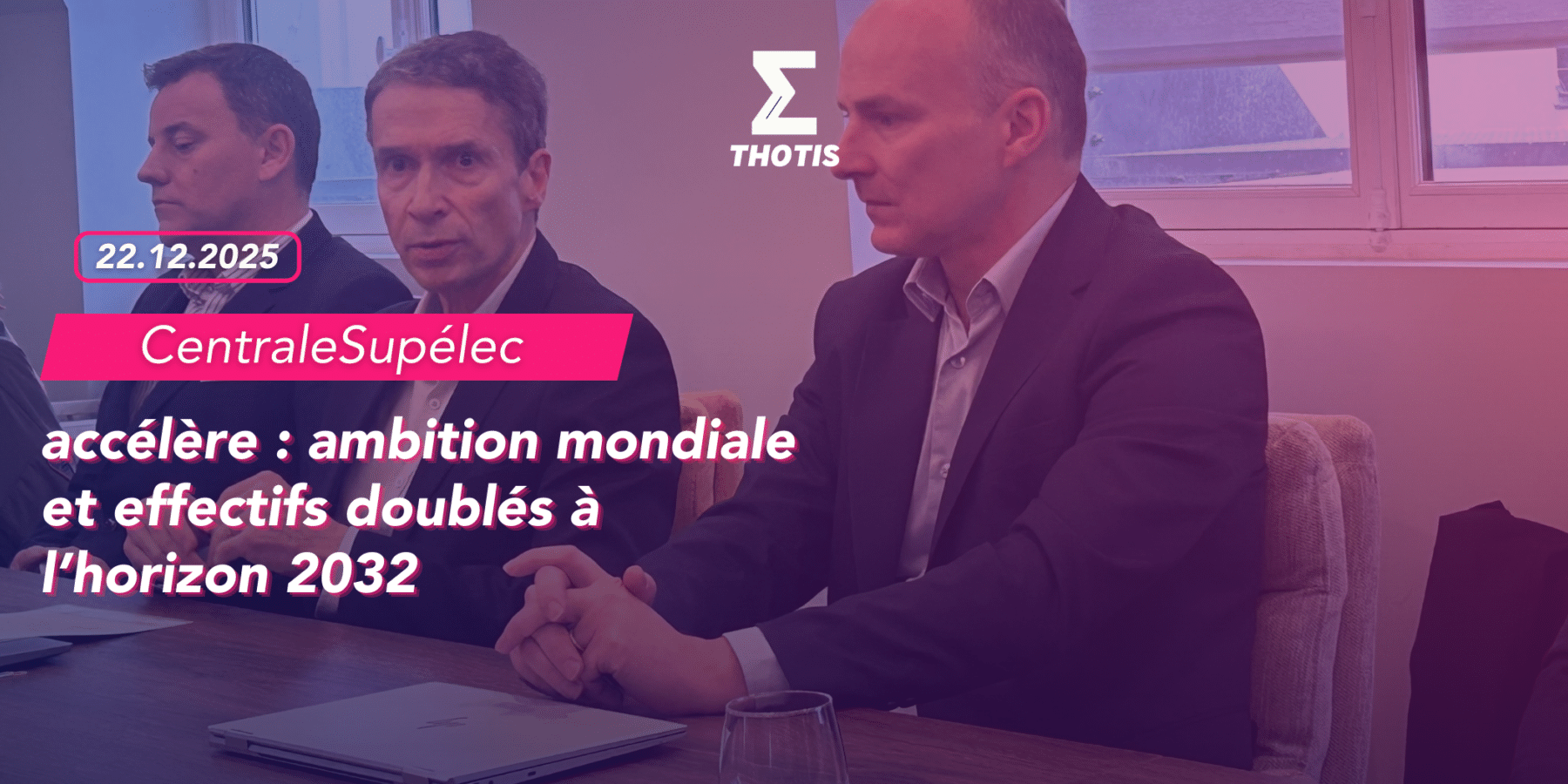 CentraleSupélec accélère ambition mondiale et effectifs doublés à l'horizon 2032
