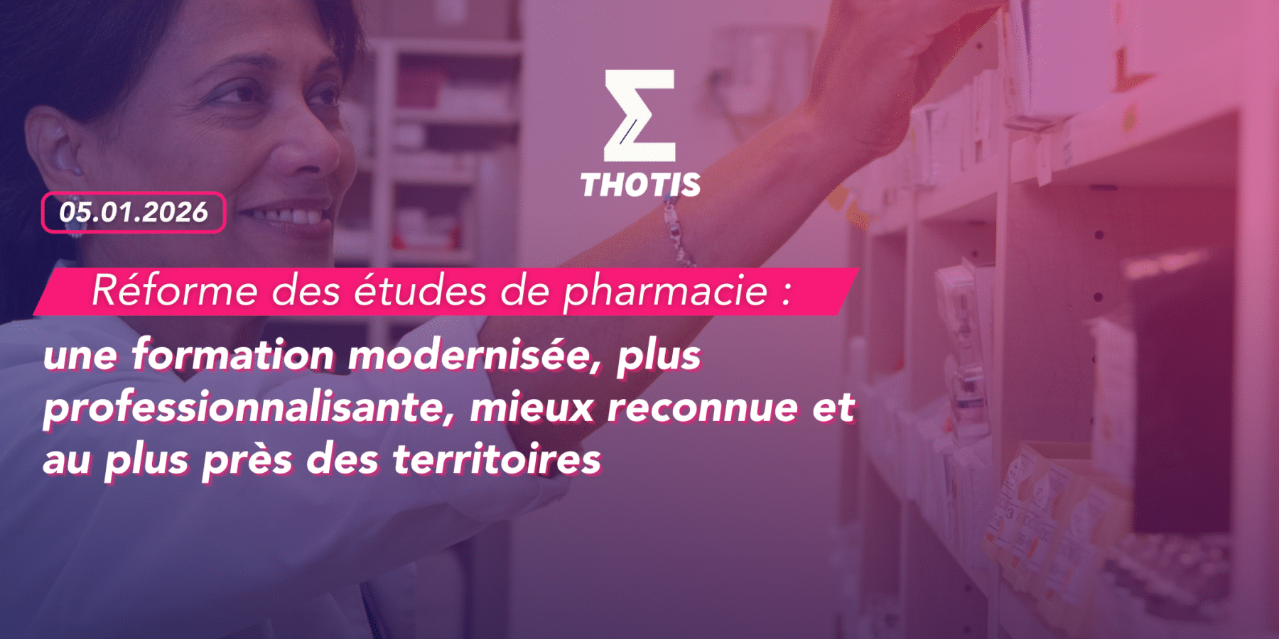Réforme des études de pharmacie DES Réforme des études de pharmacie DES
