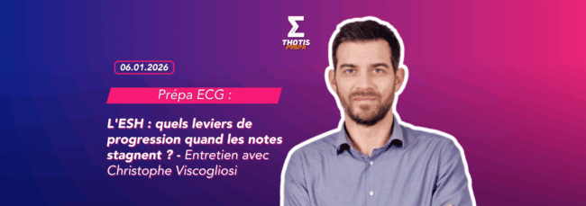 V2PRÉPA ECG ESH C.V – leviers de progression V2PRÉPA ECG ESH C.V leviers de progression