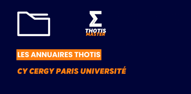Annuaire CY Cergy Paris Université