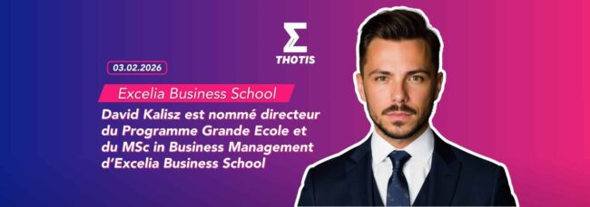 David Kalisz est nommé directeur du Programme Grande Ecole et du MSc in Business Management d’Excelia Business School
