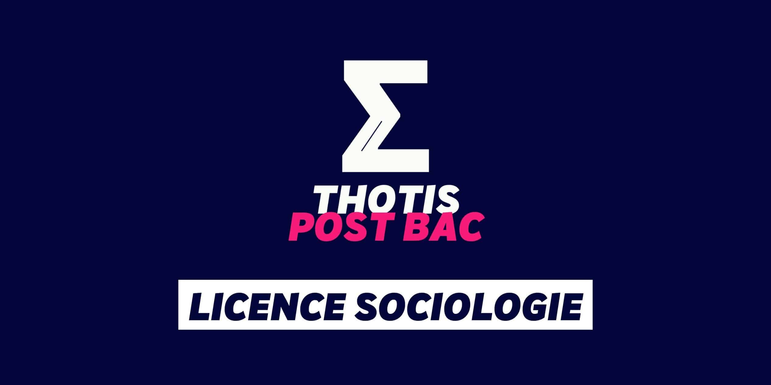 Licence Sociologie