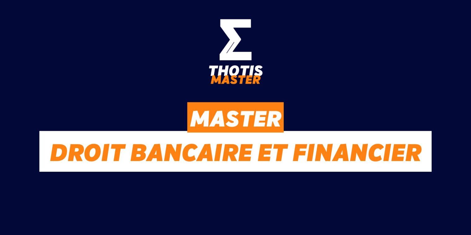 Master Droit Bancaire et Financier