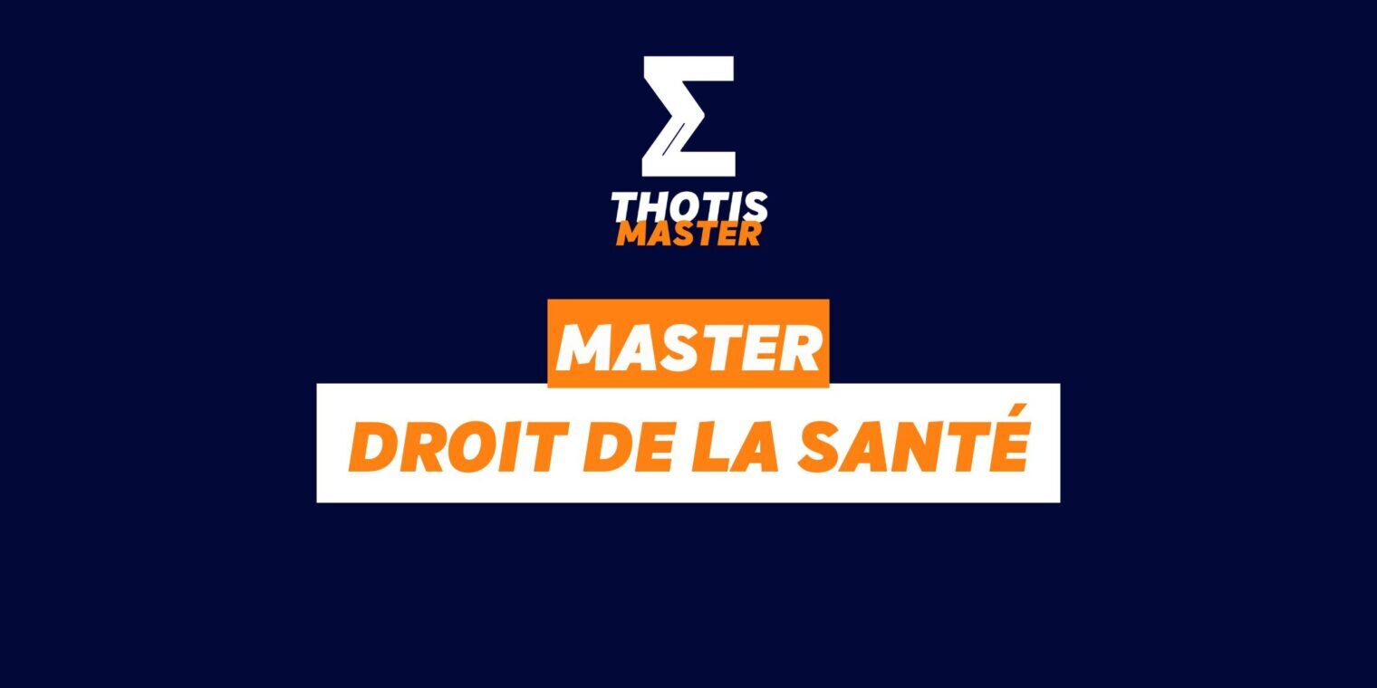 Master droit de la santé
