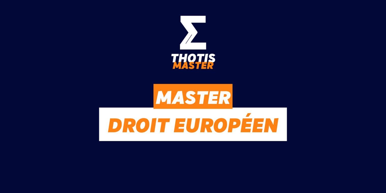 Master droit européen Master droit européen