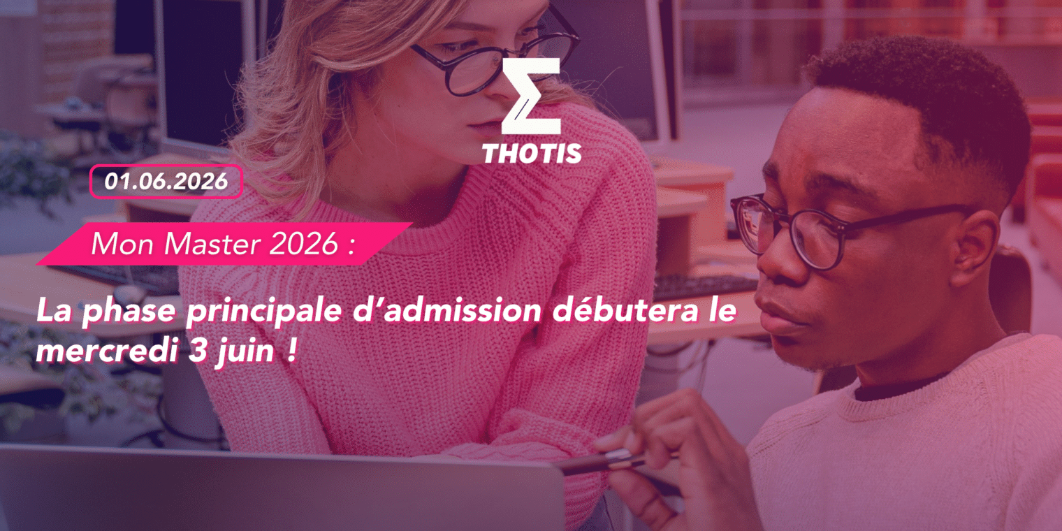 Mon Master : phase principale d'admission