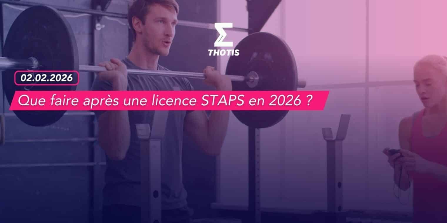 Que faire après une licence STAPS en 2026