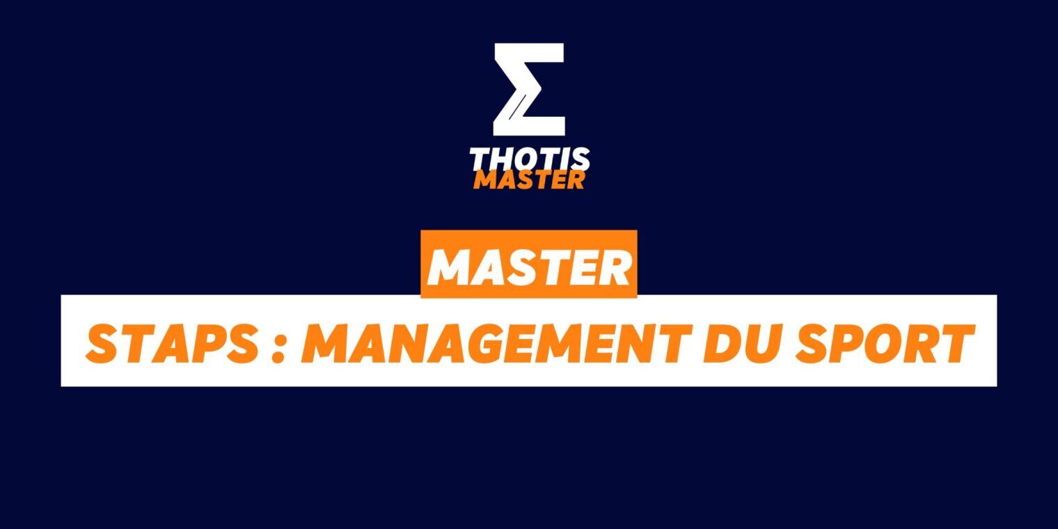 Staps management du sport Staps management du sport