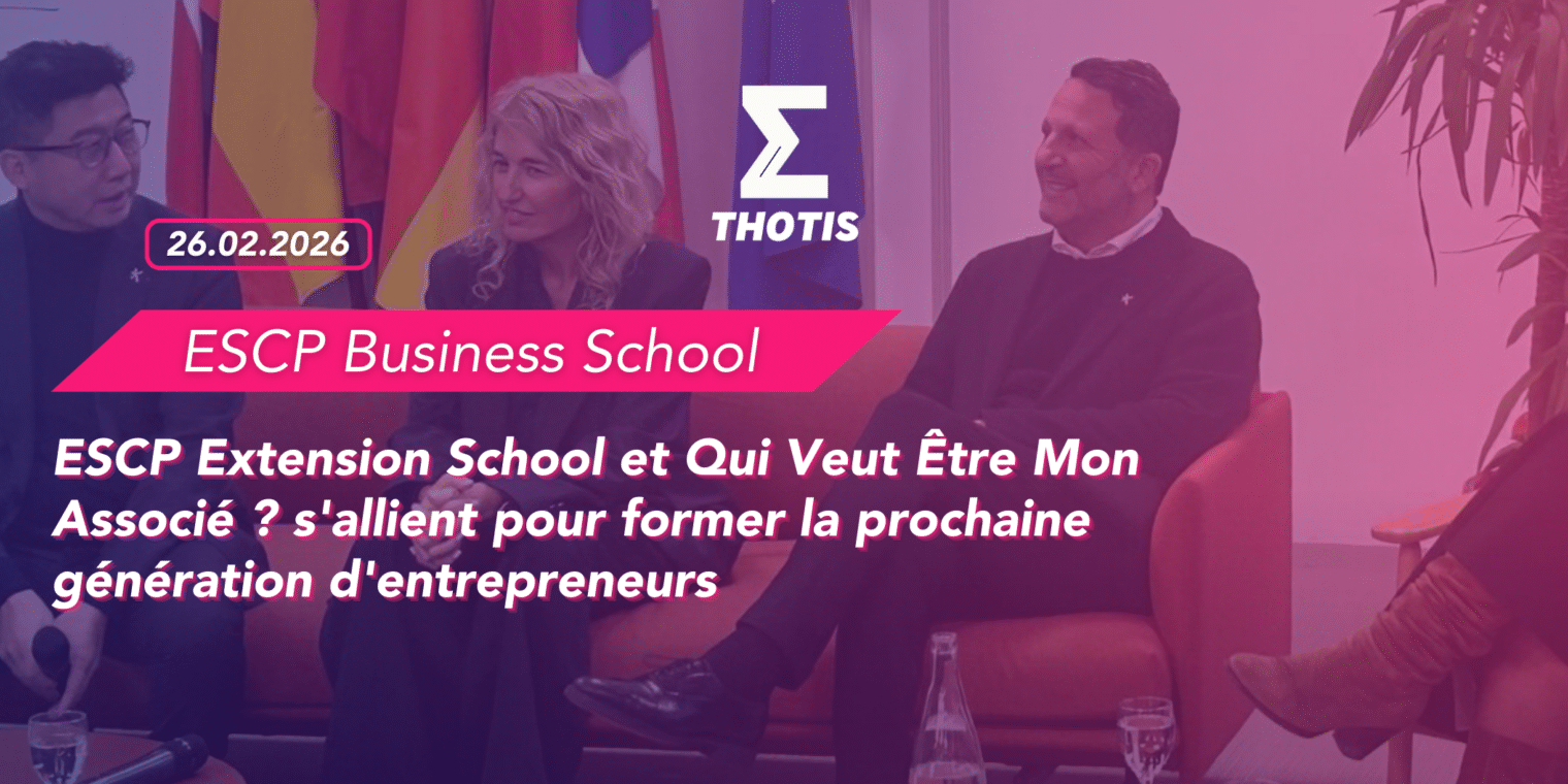 V2ESCP Extension School et Qui Veut Être Mon Associé s’allient pour former la prochaine génération d’entrepreneurs V2ESCP Extension School et Qui Veut Être Mon Associé s'allient pour former la prochaine génération d'entrepreneurs