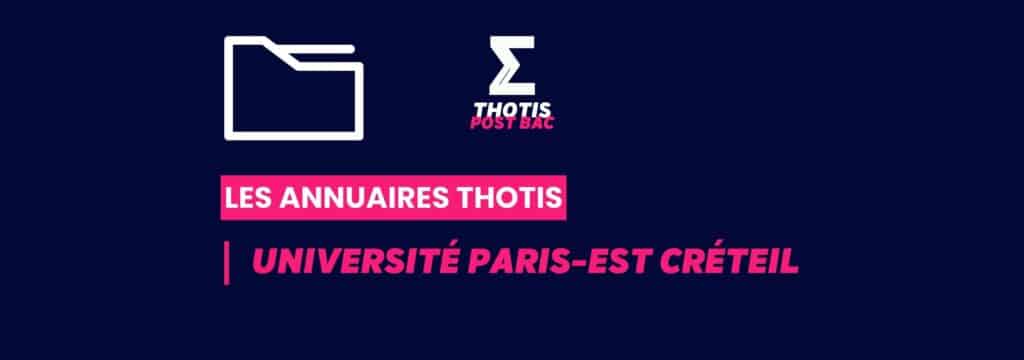 Annuaire thotis - _Université Paris-Est Créteil