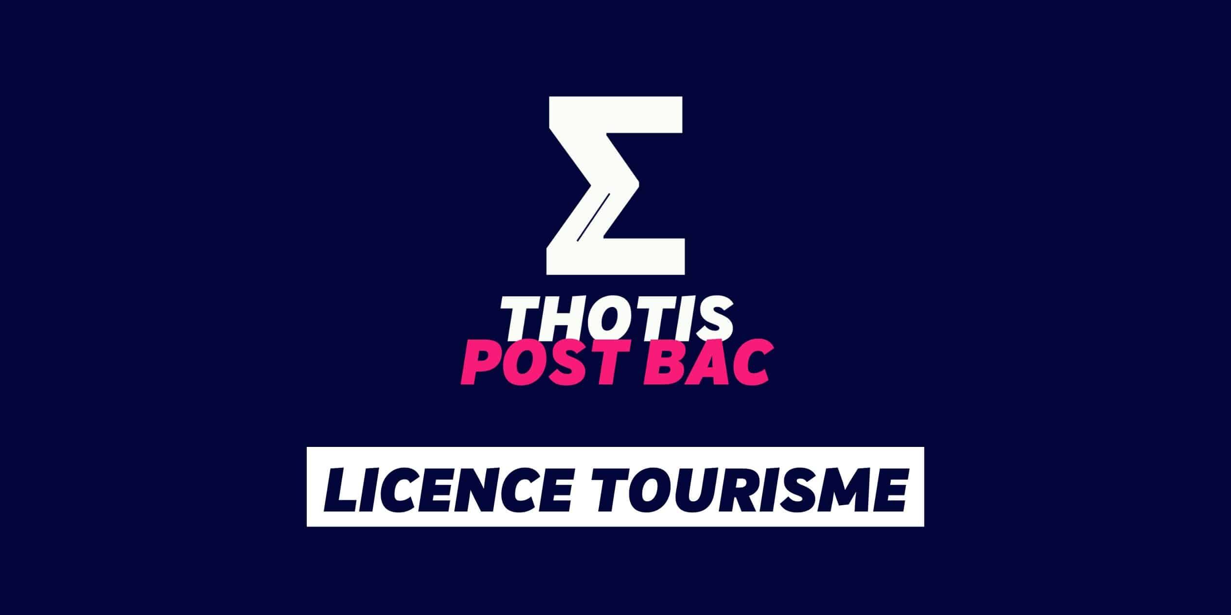licence Tourisme