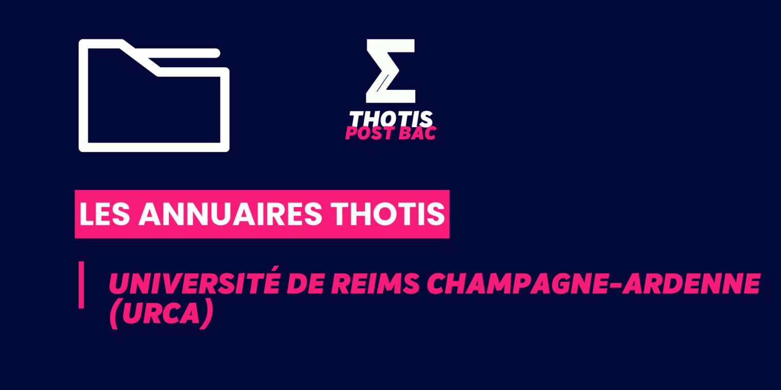 Annuaires Thotis - Université de Reims Champagne-Ardenne (URCA)