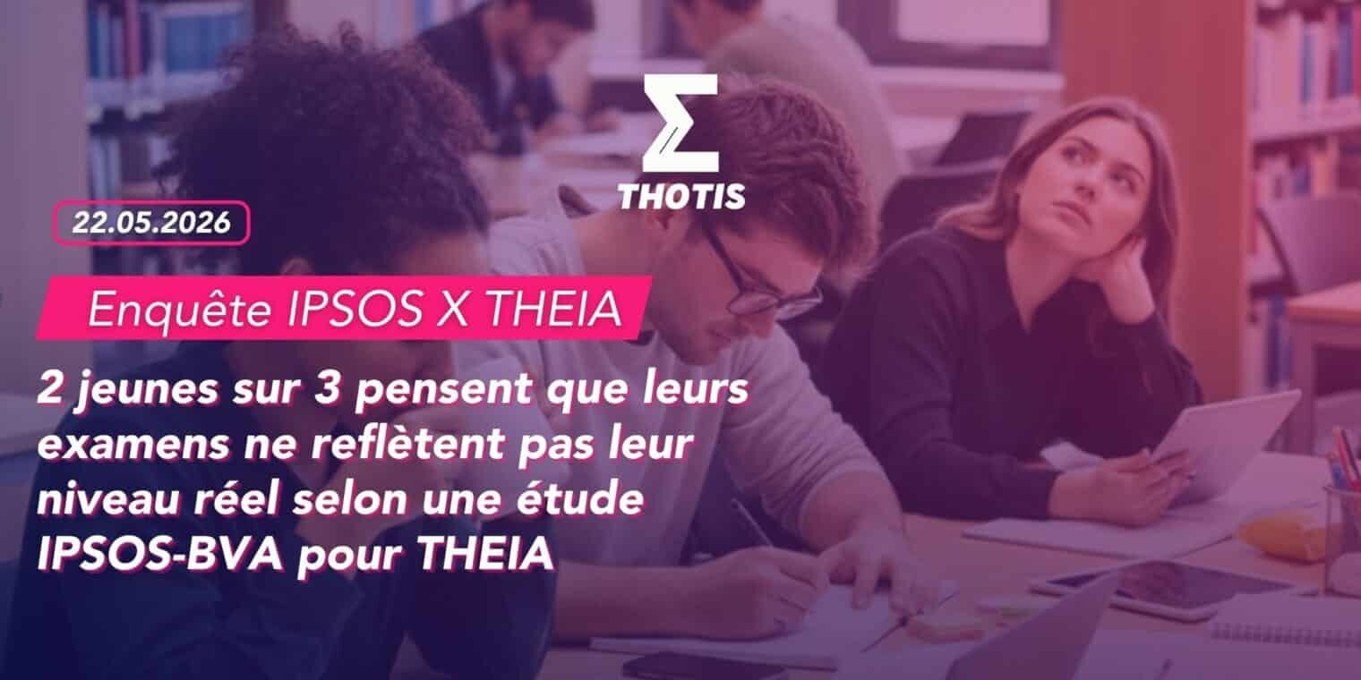 2 jeunes sur 3 pensent que leurs examens ne reflètent pas leur niveau réel selon une étude IPSOS-BVA pour THEIA-4 2 jeunes sur 3 pensent que leurs examens ne reflètent pas leur niveau réel selon une étude IPSOS BVA pour THEIA 4