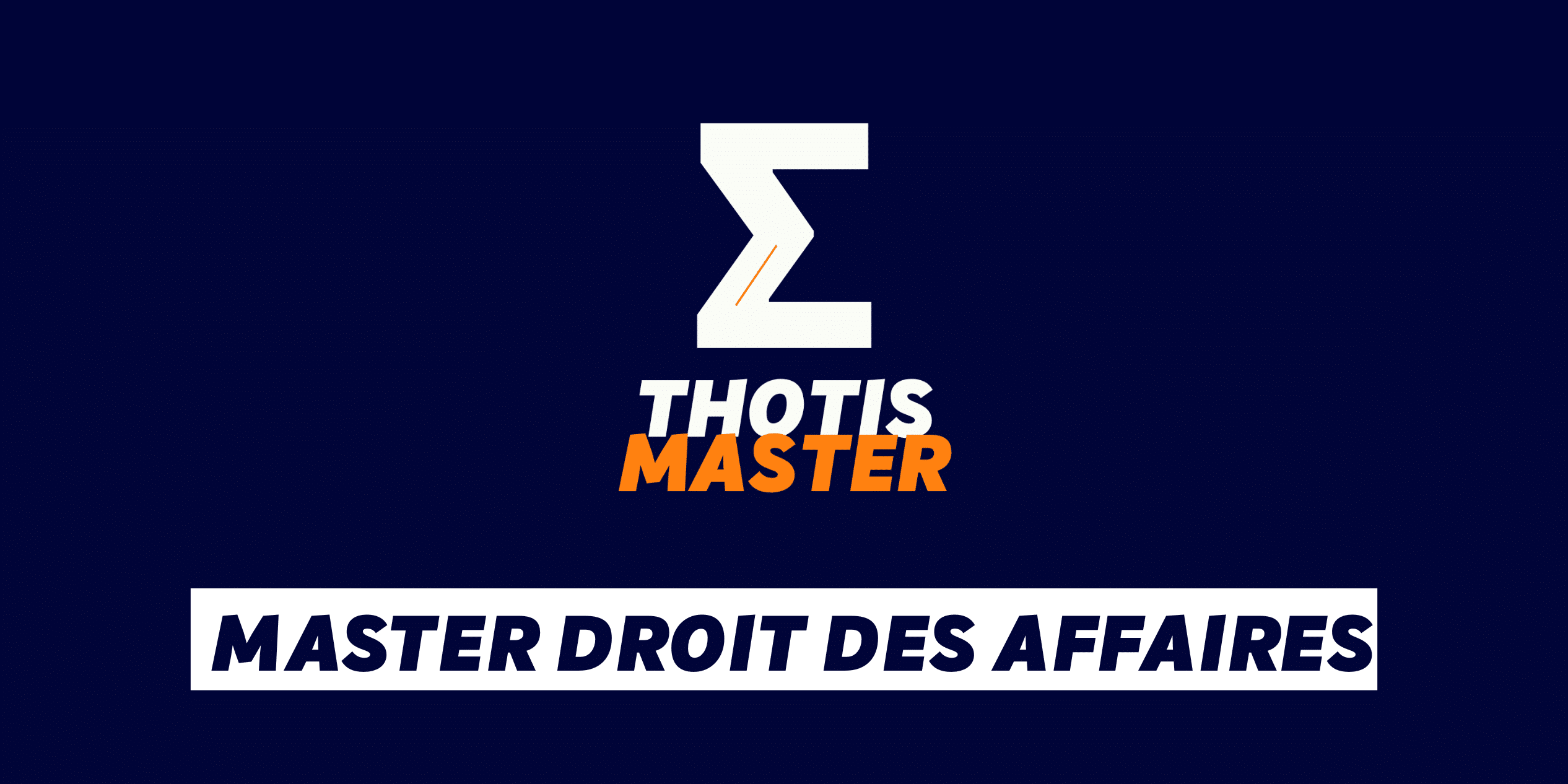 _Master Droit des Affaires Master Droit des Affaires