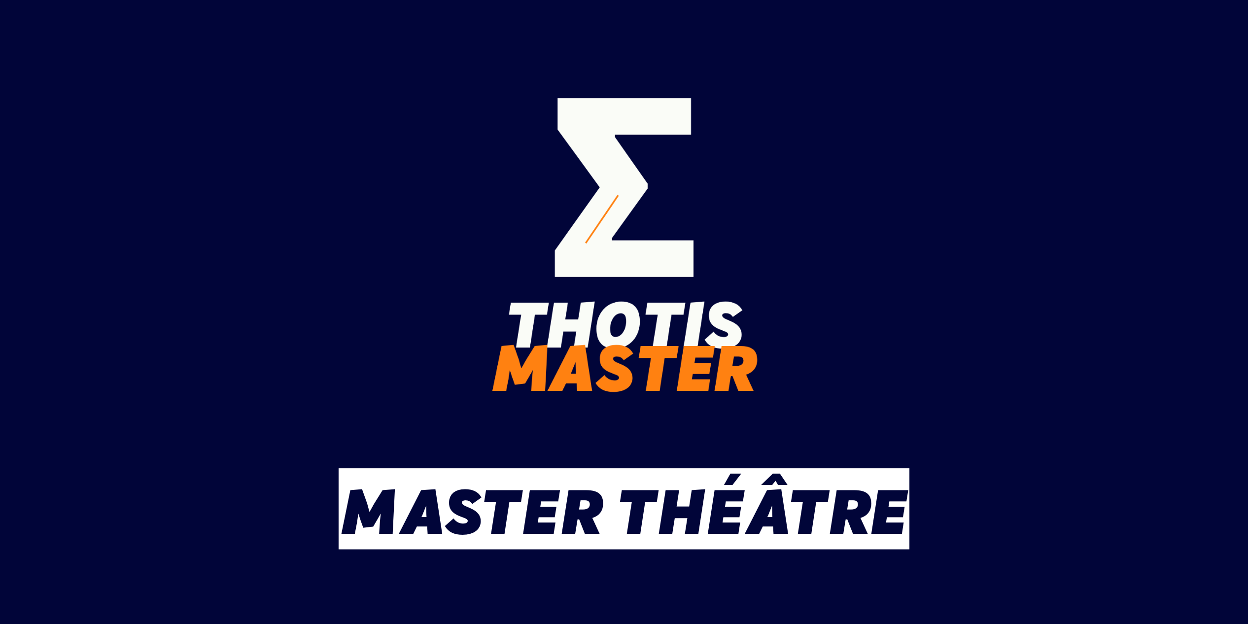master théâtre Master théâtre