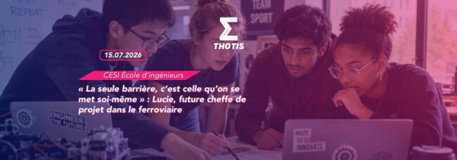 « La seule barrière, c’est celle qu’on se met soi-même » Lucie, future cheffe de projet dans le ferroviaire « La seule barrière, c’est celle qu’on se met soi même » Lucie, future cheffe de projet dans le ferroviaire
