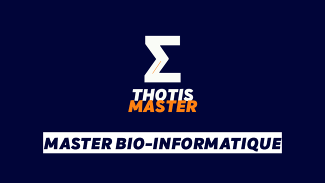 Master Bio-informatique Master Bio informatique